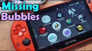 Find Missing PS Vita Bubbles Using This Trick [upl. by Nolahc]