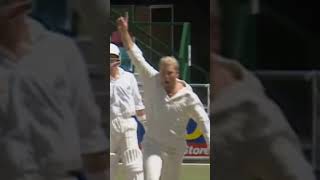 SHANE WARNE❤️ bowled him from around the legs🥶 cricket shanewarne legspin shorts viral [upl. by Eittak619]