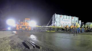 Bipole III — Riel transformer delivery [upl. by Lat]