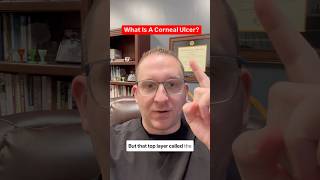 What Is a Corneal Ulcer health eyes vision instagram shorts ulcer tiktok [upl. by Audri278]