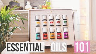 Young Living Essential Oils Starter Kit How I use them  tips amp tricks [upl. by Prober443]