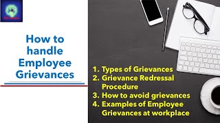 Employee Grievances with Examples  Addressing Employee Concerns [upl. by Inimak983]