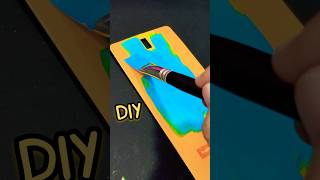 DIY Best out of waste Idea 🩵🤓 waste material craft idea diy bookmark shorts craft [upl. by Otreblasiul]