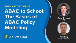 ABAC to School The Basics of ABAC Policy Modeling [upl. by Lehcor]