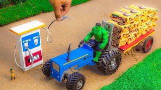 Diy diorama making mini motor water pump science project captainfarma [upl. by Roos]