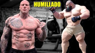 CULTURISTA HUMILLA AL HULK IRANÍ  Martyn Ford pelea contra Hulk Real [upl. by Adai]