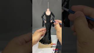 Clay producer LeoHandmade wandinha Addams momjennaortega wednesdayaddams scream [upl. by Elisa]