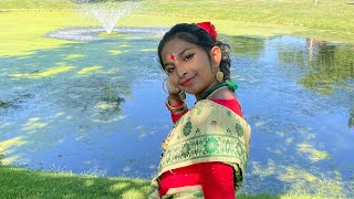 Moyna Cholat Cholat  ময়না ছলাৎ ছলাৎ dance video Bengali folk dance [upl. by Zeuqirdor]