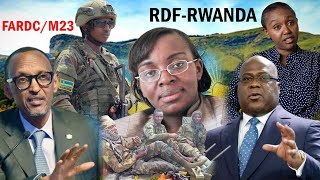 INGABIRE VICTOIRE WEMERANYA NA TSHISEKEDI MU KAGA GAKOMEYE😨P KAGAME ABIVUGAHO IKI🚨IMIRWANO NA M23 [upl. by Silvano]