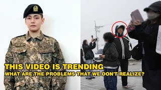 V BTS Caught Off Guard by Surprise Visitor at Military Camp [upl. by Halsy972]