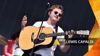 Lewis Capaldi  Hold Me While You Wait Glastonbury 2019 [upl. by Gaskin]