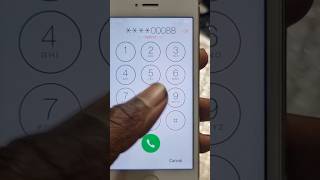 iPhone 5s hard reset password with code nomber shorts [upl. by Adelia783]