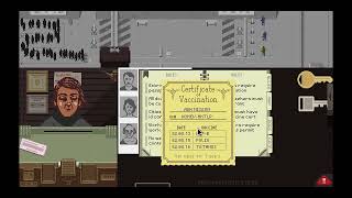 Papers Please  Going for Ezic ending Livestream edit 26th March 2023  1440P JackalBlender [upl. by Rabaj]