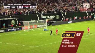 WNT vs Canada Highlights  Sept 22 2011 [upl. by Ibur]