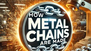 How Metal Chains Are Made – Inside the Factory  Manufacturing Process of Metal Chain [upl. by Emyam]