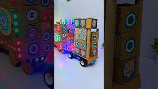 Navratri Durga Dj Road Lights Gadi Wala Dj  Mini Dj Truck Decoration Light shorts [upl. by Schnabel]