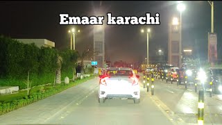 Emaar karachi  emaar karachi night view [upl. by Isolde]