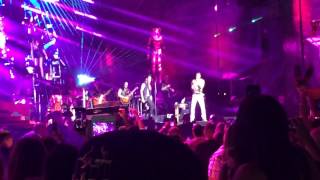 Romeo Santos feat Prince Royce  Odio Live at Yankee Stadium 071214 [upl. by Ynaiffit]