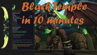 WoW Black Temple short cut  main hand drop [upl. by Oelak252]