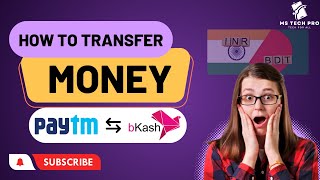 How to Transfer Money India to Bangladesh  Paytm to bkash  Send Money Bangladesh To India [upl. by Haliehs]