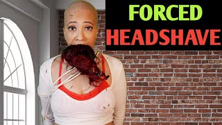 Forced headshave story  Girl crying  Family lockdown  New women India  Bald couple Feedfit 2021 [upl. by Crenshaw]