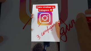 🚨Não poste nada no Instagram sem antes ativar essas 3 configurações que vai fazer você viralizar 😱 [upl. by Aicargatla]