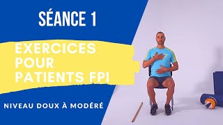 Exercices pour patients atteints de Fibrose Pulmonaire Idiopathique FPI  SÉANCE 1 [upl. by Agace]