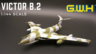 Great Wall Hobby Handley Page Victor B2 1144 Scale [upl. by Daphene]