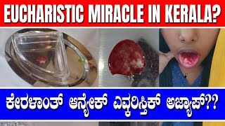 EUCHARISTIC MIRACLE IN KERALA ಕೇರಳಾಂತ್ ಆನ್ಯೇಕ್ ಎವ್ಕರಿಸ್ತಿಕ್ ಅಜ್ಯಾಪ್ [upl. by Araiek]