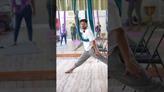 Aerial Yoga TTC session aerialyoga aerialyogaflow aerialyogalove yogapractice [upl. by Edea3]