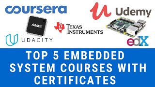 Top 5 Best Embedded Systems Courses  Certification  Free Courses [upl. by Damiano]