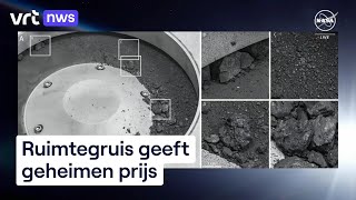 Capsule met ruimtegruis geeft eerste geheimen prijs Koolstof en water gevonden [upl. by Nattirb]