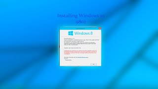 Installing Windows 10 9802 [upl. by Gnoix]