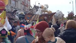 Tunbridge Wells Puppetry Festival Parade 2024 Tonna Doichead Tobari Paraid Feis Puipéid [upl. by Gothar]