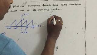 Signals amp Systems  Exponential Fourier series  working example  2 [upl. by Torr550]