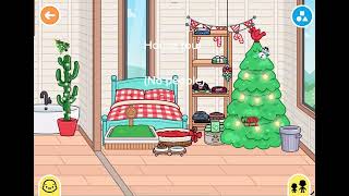 Winter house reveal  fam home reveal tocaboca christmaslife merry christmas [upl. by Esilram]