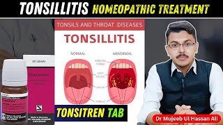 Tonsiotren Homeopathic Medicine  Tonsillitis  Tonsils ka ilaj  Tonsils Homeopathic Treatment [upl. by Meece]