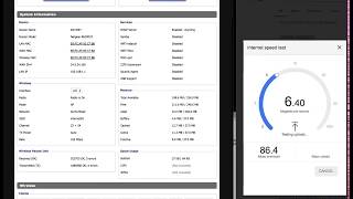 Internet Speed Test using Comcast with ddwrt Wifi on Netgear R6300 box [upl. by Scharaga636]