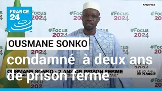 Sénégal des violences éclatent après la condamnation dOusmane Sonko à deux ans ferme [upl. by Nightingale]