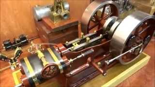 Large Model Steam Engine with Flywheel Governor [upl. by Gainor694]