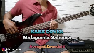 Bass COVER  Malagueña Salerosa  Avenged Sevenfold [upl. by Sucramaj]