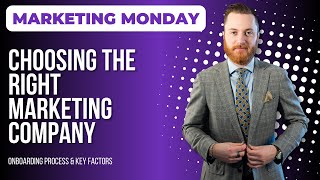 Marketing Monday Episode 30 What to Look for in a Marketing Partner [upl. by Nnil]