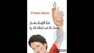 pulled elbow reduction technique pulled elbow को कैसे ठीक करे pulled elbownursemaids elbow [upl. by Geof]