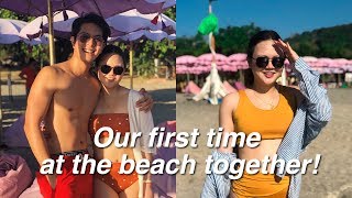 INFLATABLE ISLAND SUBIC BEACH VLOG PHILIPPINES  ASHLEY SANDRINE [upl. by Adaval]