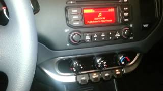 Review  2013 kia rio bluetooth audio streaming [upl. by Kellia376]