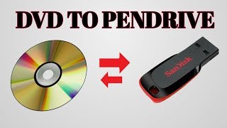 How to copy cddvd to pendrive [upl. by Nilrak]