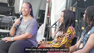 Afropunk Brooklyn 2023 Panel with Mike Harrington amp Colette PichonBattle [upl. by Arica]