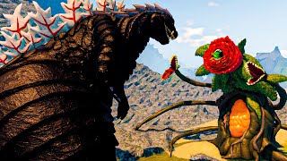 ROSE BIOLLANTE vs GODZILLA ULTIMA  Roblox Kaiju Universe [upl. by Fanchie]