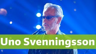 Uno Svenningsson  Det blir ljusare igen  Live BingoLotto 42 2018 [upl. by Sosanna]