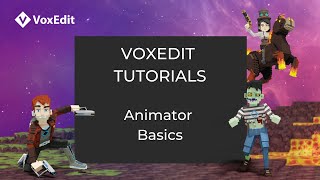 VoxEdit Beta Tutorial  Animator Basics [upl. by Redna]